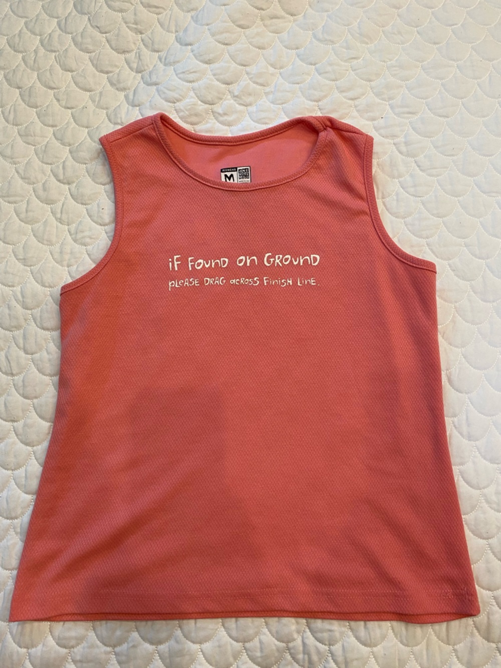 One More Mile Women’s Running Marathon Tank Top Medium